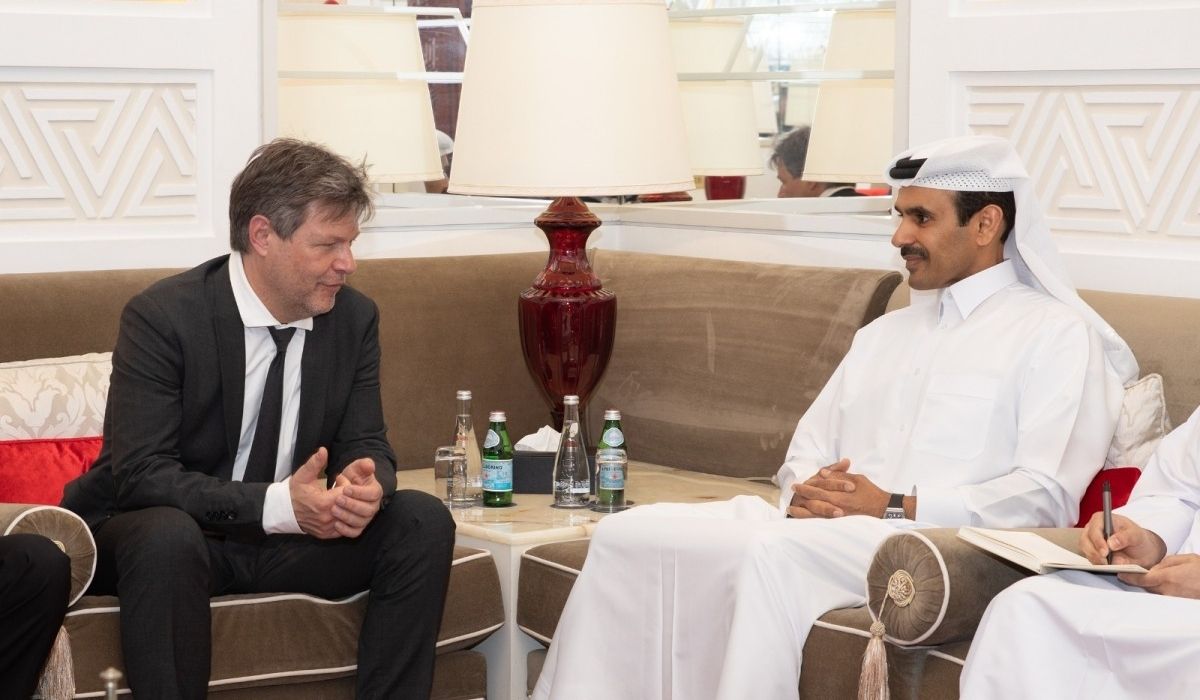 Minister Al Kaabi meets Germany’s Vice Chancellor